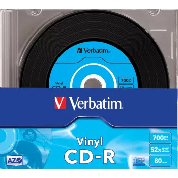 Verbatim CD-R AZO Data Vinyl 700 MB 52x 10 pezzi