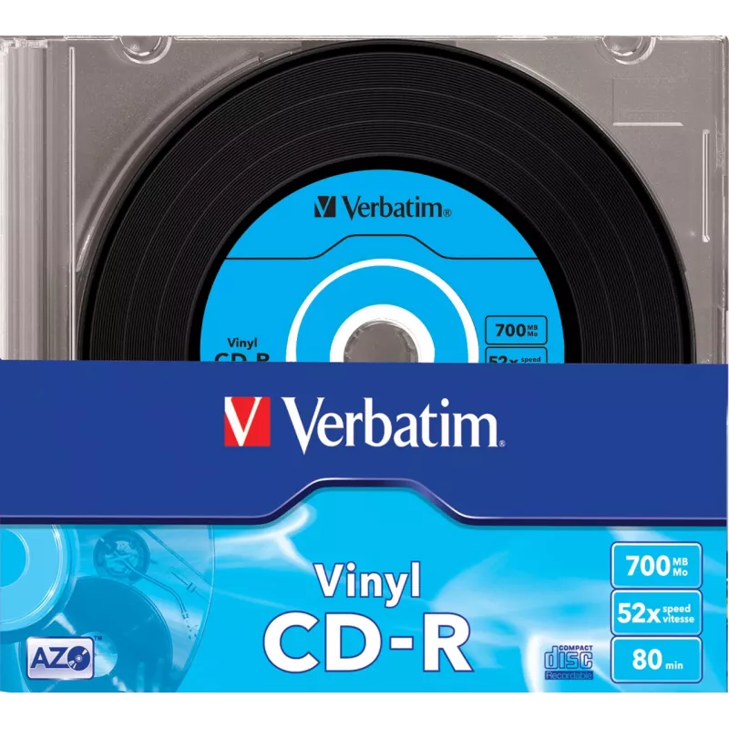 Verbatim CD-R AZO Data Vinyl 700 MB 52x 10 pezzi