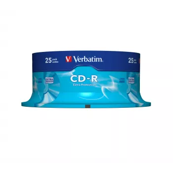 Verbatim CD-R Extra Protection 700 MB 52x 25 pezzi