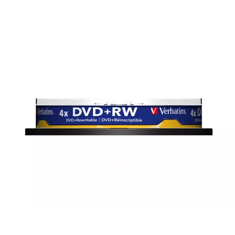 Verbatim DVD+RW Matt Silver 4,7 GB 10 pezzi