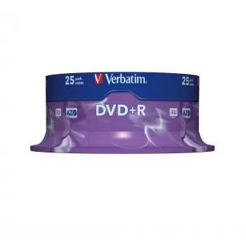 Verbatim VB-DPR47S2A, DVD+R, 120 mm, spindel, 25 pezzi, 4,7 GB