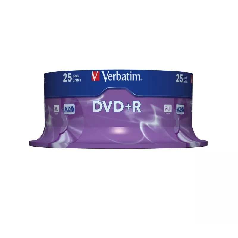 Verbatim VB-DPR47S2A, DVD+R, 120 mm, spindel, 25 pezzi, 4,7 GB