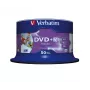 Verbatim DVD+R Wide Inkjet Printable No ID Brand, DVD+R, 120 mm, stampabile, spindel, 50 pz., 4,7 GB