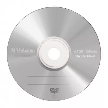 Verbatim DVD-R Matt Silver 4,7 GB 5 pezzi