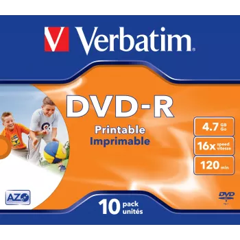 Verbatim 43521 DVD non stampabile 4,7 GB DVD-R 10 pezzi