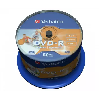 Verbatim 43533 DVD vergine 4,7 GB DVD-R 50 pezzi