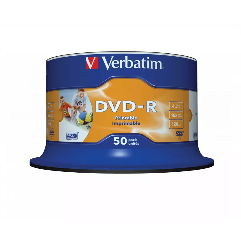 Verbatim 43533 DVD vergine 4,7 GB DVD-R 50 pezzi