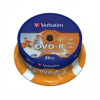 Verbatim 43538 supporto DVD vergine 4,7 GB DVD-R 25 pezzi