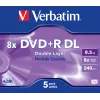 DVD+R DL Verbatim VB-DPD55JC 8,5 GB 5 pz.