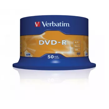 Verbatim DVD-R Matt Silver 4,7 GB 50 pz.