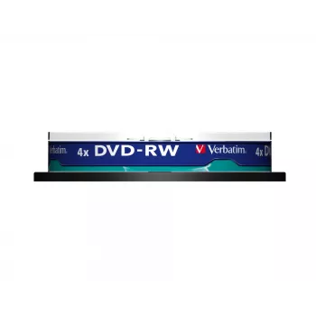 Verbatim DVDVER00072B, DVD-RW, spindel, 10 pezzi, 4,7 GB