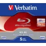 Verbatim 43615 supporto vergine Blu-Ray Disc BD-RE 25 GB 5 pz.