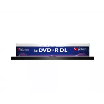 Verbatim VB-DPD55S1, DVD+R DL, 120 mm, spindel, 10 pz., 8,5 GB