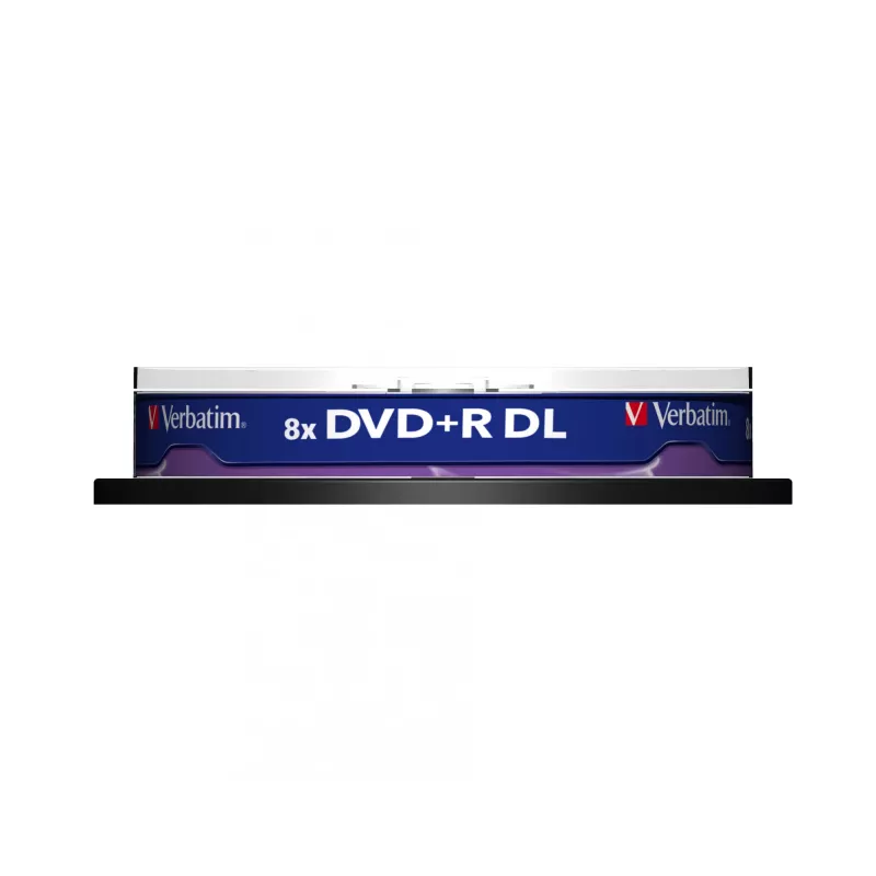 Verbatim VB-DPD55S1, DVD+R DL, 120 mm, spindel, 10 pz., 8,5 GB