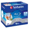 Verbatim BD-R SL 25GB 6x stampabile confezione da 10 custodia Jewel Case 10 pezzi