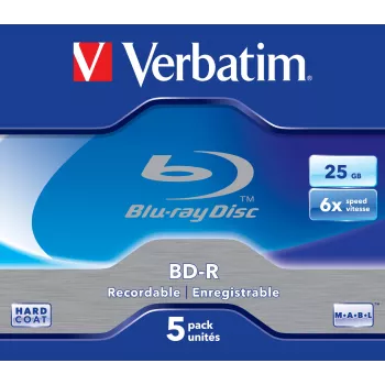 Verbatim 43715 disco Blu-Ray BD-R non registrato 25 GB 5 pz.