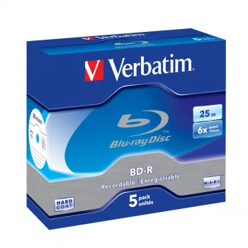 Verbatim 43715 disco Blu-Ray BD-R non registrato 25 GB 5 pz.