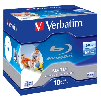 Verbatim 43736 supporti BD-R 50 GB 10 pezzi