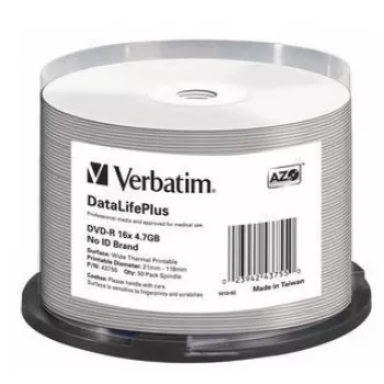 Verbatim DataLifePlus 4,7 GB DVD-R 50 pz.