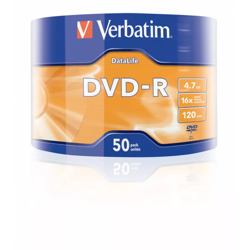 Verbatim 43791 supporti DVD 4,7 GB DVD-R 50 pezzi