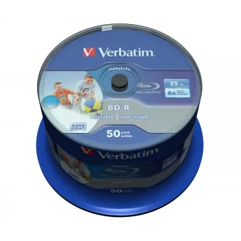 Verbatim 43812 disco Blu-Ray BD-R non registrato 25 GB 50 pezzi