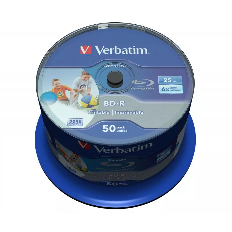 Verbatim 43812 disco Blu-Ray BD-R non registrato 25 GB 50 pezzi