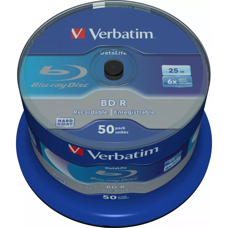 Verbatim Datalife 6x BD-R 25 GB 50 pz.