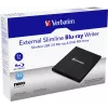 Unità slimline esterna Blu-Ray RW Verbatim 43890