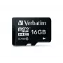 MicroSDHC Verbatim Premium 16 GB Classe 10 nero 44010