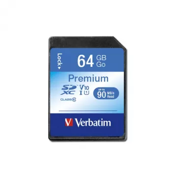 Memoria flash Verbatim 64GB SDXC VB-SDXC10