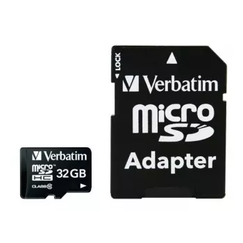 Memoria flash Verbatim Premium 32 GB MicroSDHC Class 10 44083