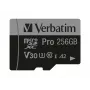 Verbatim Pro U3 256GB scheda Micro SDXC, 256 GB, MicroSDXC, Class 10, UHS-I, 100 MB/s, 90 MB/s