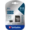 Verbatim Pro U3 512GB scheda Micro SDXC, 512 GB, MicroSDXC, Class 10, UHS-I, 100 MB/s, 90 MB/s