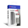 Verbatim Vx500 1 TB USB Type-C 3.2 Gen 2 (3.1 Gen 2) argento