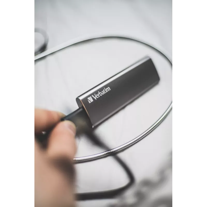 Verbatim Vx500 1 TB USB Type-C 3.2 Gen 2 (3.1 Gen 2) argento