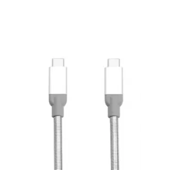 Verbatim USB-C a USB-C Sync & Charge cavo acciaio inox USB 3.1 GEN 2 30cm