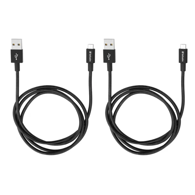 Verbatim 48874 cavo USB USB 3.2 Gen 1 (3.1 Gen 1) 1 m Micro-USB A a USB A nero
