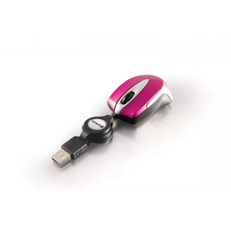 Verbatim Go Mini mouse ufficio USB Type-A ottico 1000 DPI