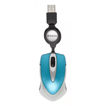 Verbatim Go Mini mouse da ufficio ambidestro USB Type-A ottico 1000 DPI