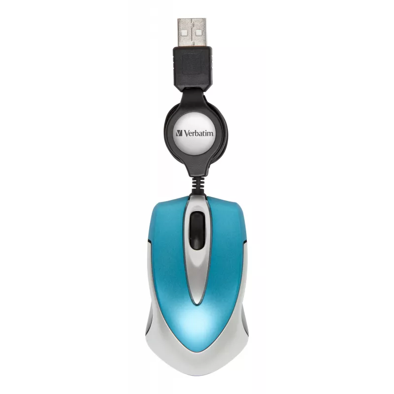 Verbatim Go Mini mouse da ufficio ambidestro USB Type-A ottico 1000 DPI