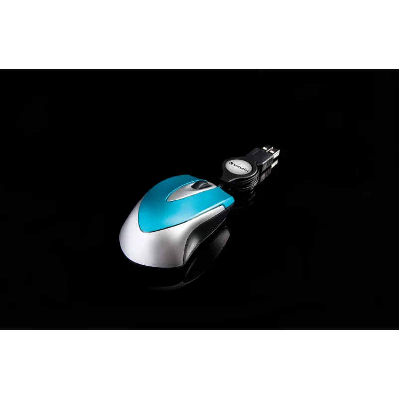 Verbatim Go Mini mouse da ufficio ambidestro USB Type-A ottico 1000 DPI
