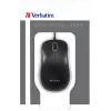 Verbatim 49024 mouse per destrimani USB Type-A ottico 1000 DPI