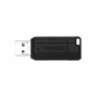 Verbatim PinStripe - Chiavetta USB 64 GB - nero, 64 GB, USB Type-A, 2.0, 10 MB/s, slide, nero