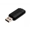 Verbatim PinStripe - Chiavetta USB 128 GB - nero