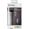 Verbatim 49140 dock per laptop/replicatore di porte USB 3.2 Gen 1 (3.1 Gen 1) Type-C
