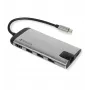 Verbatim 49142 dock per laptop/replicatore di porte USB 3.2 Gen 1 (3.1 Gen 1) Type-C nero, argento