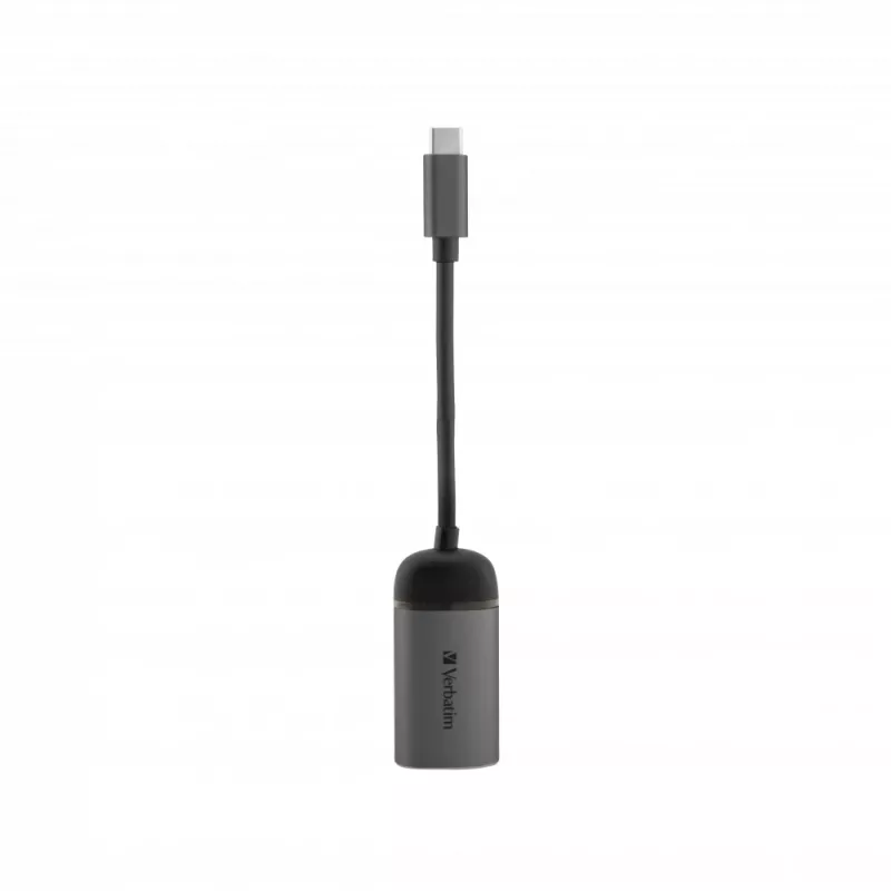 Verbatim 49146 docking station/replicatore di porte per laptop USB 3.2 Gen 1 (3.1 Gen 1) Type-C nero, argento
