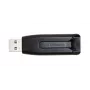 Verbatim V3 - drive USB 3.0 256 GB - nero, 256 GB, USB Type-A, 3.2 Gen 1 (3.1 Gen 1), Slide, 10 g, nero