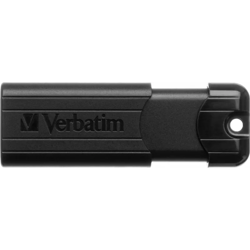 Verbatim PinStripe 3.0 - drive USB 3.0 32 GB - nero, 32 GB, USB Type-A, 3.2 Gen 1 (3.1 Gen 1), Slide, 7 g, nero