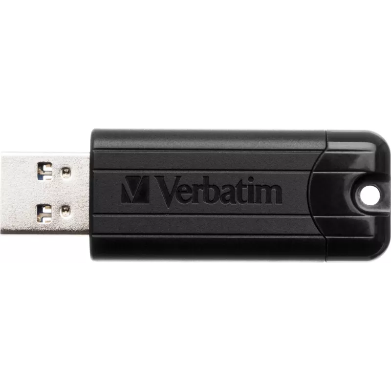 Verbatim PinStripe 3.0 - drive USB 3.0 256 GB - nero, 256 GB, USB Type-A, 3.2 Gen 1 (3.1 Gen 1), Slide, 7 g, nero